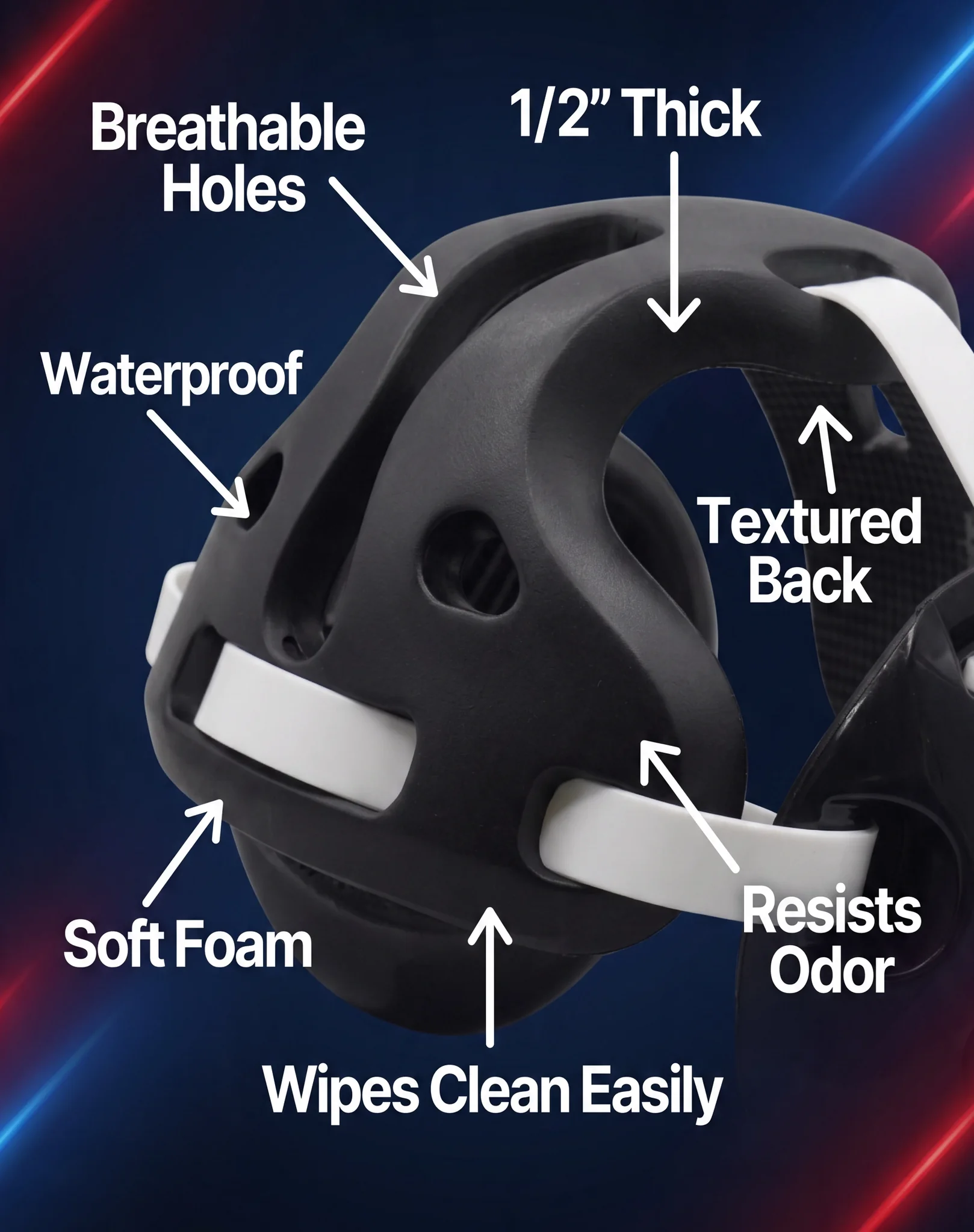 ShotShield - Cushion Insert - Black - Medium